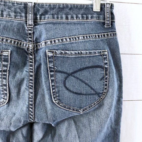 Chico's Blue Straight Ultimate Fit Slim Leg Jeans - Picture 6 of 7